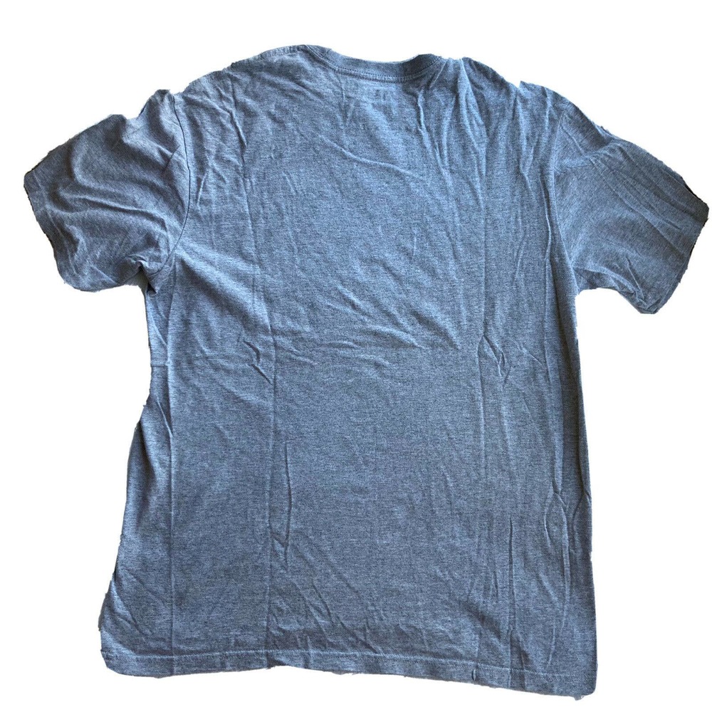 Bass Pro Shops T Shirt Mens Adult Size L Gray Graphic Tee Short Sleeve Patriotic - Picture 4 of 7